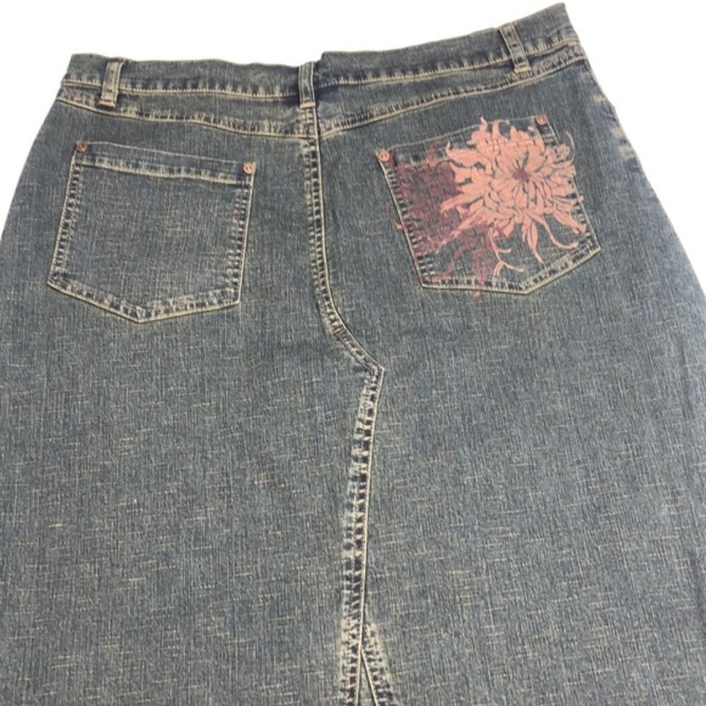 WALLIS VINTAGE JEAN SKIRT LIKE NEW 16/33x37 ⭐️
